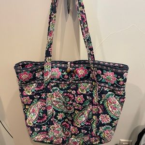 Vera Bradley Large Tote Petal Paisley Print